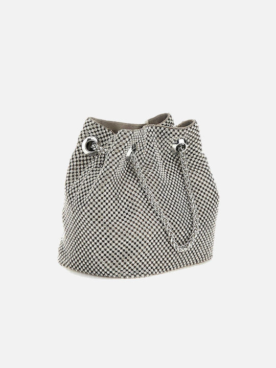 Women's Pouch Shoulder Silver