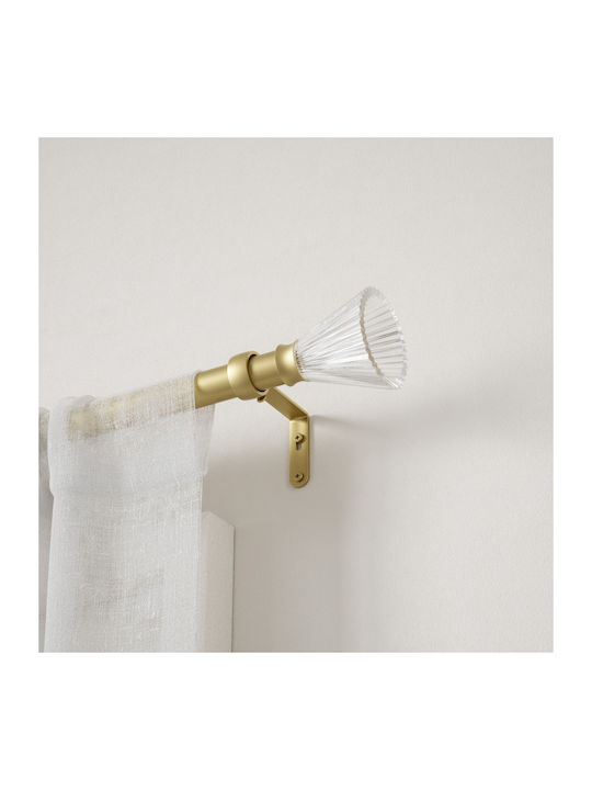 Umbra Ausziehbare Metallvorhangstange Gold Tutu Φ2.5 107-305 cm