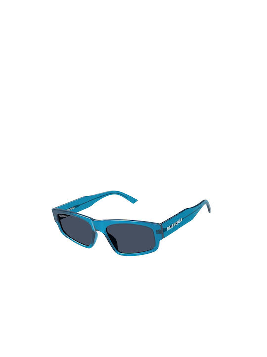 Balenciaga Sonnenbrillen Blau mit Kunststoff Gestell