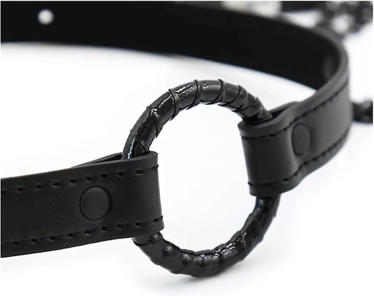 Smd Good Hoe Mouth Gag Nipple Clamps Bdsm Set Leather Φίμωτρο Σφιγκτήρες Θηλών