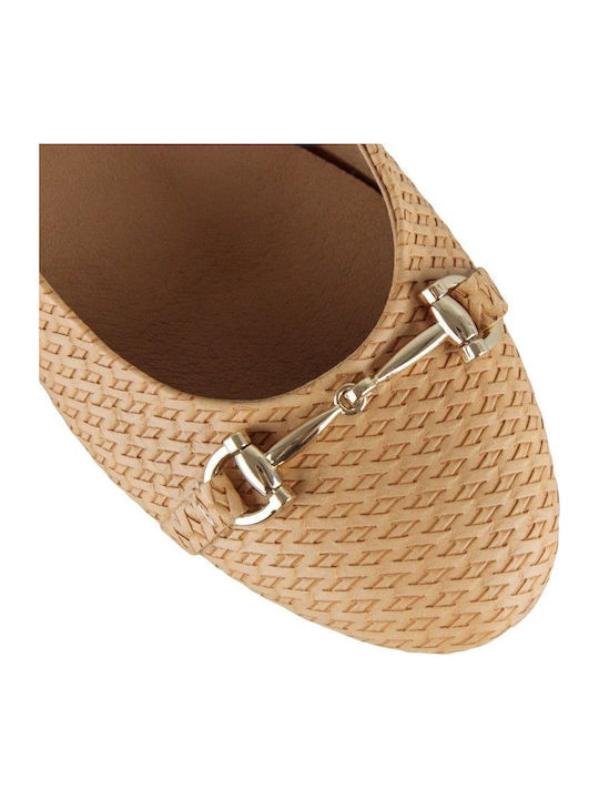 Loafers Bej Decorativi