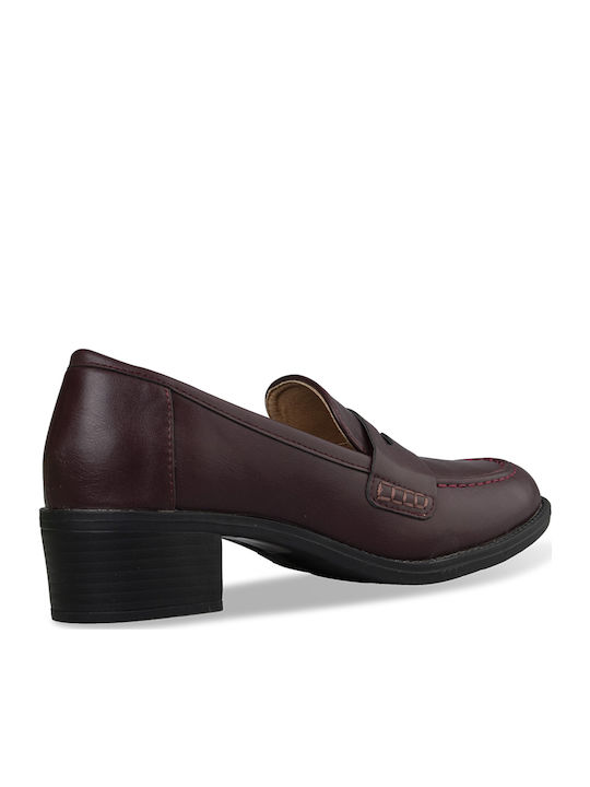 Γυναικεία Loafers σε Κόκκινο Χρώμα