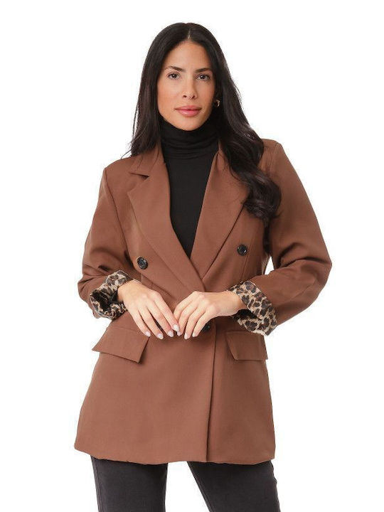 Silia D Women's Blazer Coffee