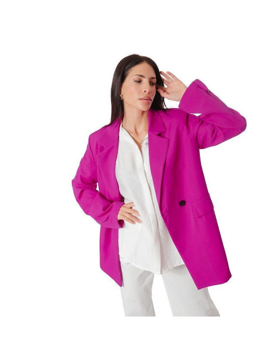 Silia D Women's Blazer Fuchsia