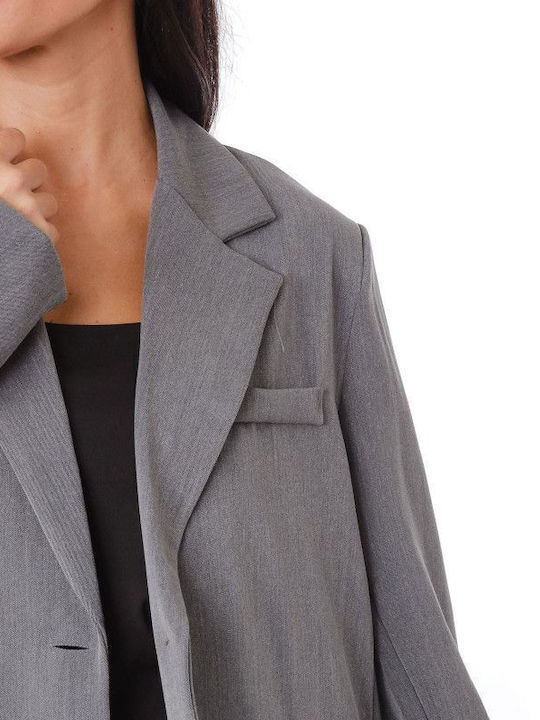 Silia D Damen Blazer Grey skk-24-2229 (gry)