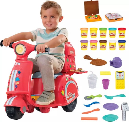 Hasbro Play-Doh Plasticine - Game Pizza Delivery Scooter for 3+ Years, 10pcs