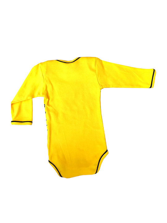 AEK Babystrampler Langärmliges Yellow