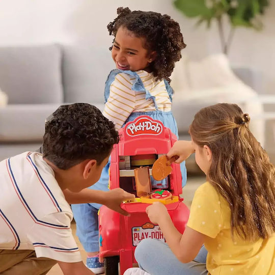 Hasbro Плей-Доу Пластелин - Игра Pizza Delivery Scooter за 3+ години 10 броя