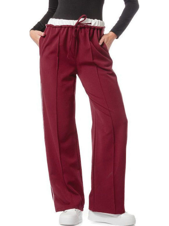 Burgundy Sweatpants Design