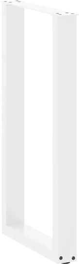 Vidaxl Couchtischbeine U-Form 2 Stk. Weiß 40 x 90-91 cm Weiß