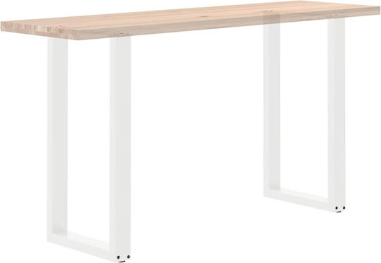 Vidaxl Couchtischbeine U-Form 2 Stk. Weiß 40 x 90-91 cm Weiß