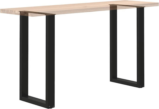 Vidaxl Couchtischbeine U-Form 2 Stk. Schwarz 40 x 90-91 cm Schwarz