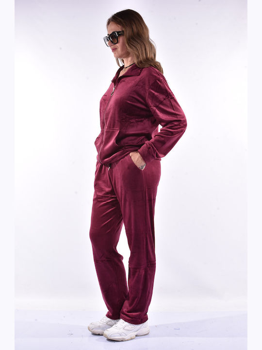 Raiden Sweatsuit Velvet Magenta