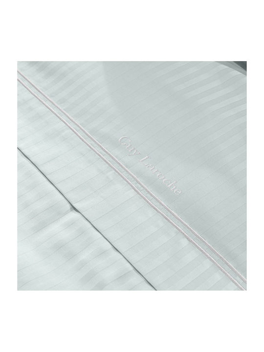 Guy Laroche Duvet Cover Cotton Satin Queen 225x245 Nice Moonlight/silver