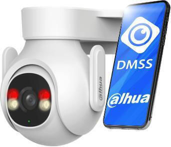 Dahua P3B-PV IP Κάμερα Παρακολούθησης Wi-Fi Full HD+ 3MP Αδιάβροχη με Αμφίδρομη Επικοινωνία και Φακό 3.6mm