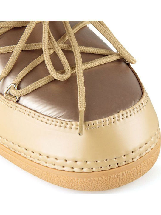 Μπεζ Moonboot Μποτάκι Kelara K41262 Beige