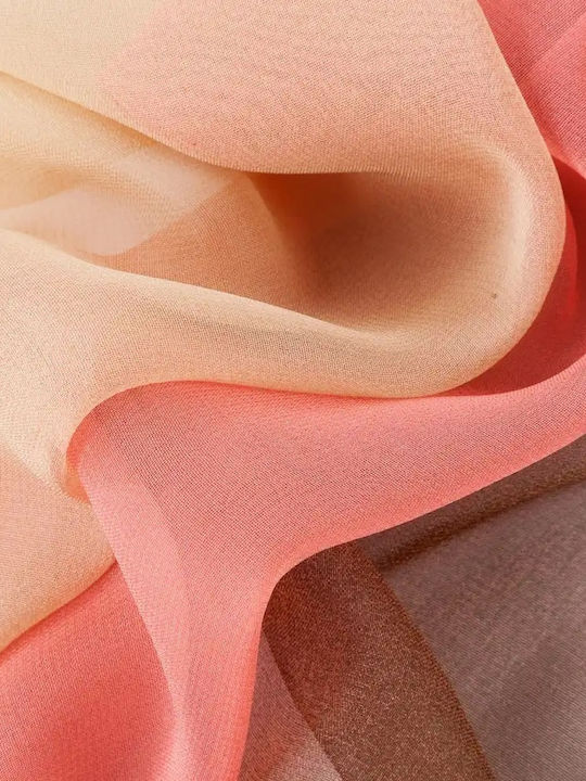 Signare Women's Scarf Multi Peach