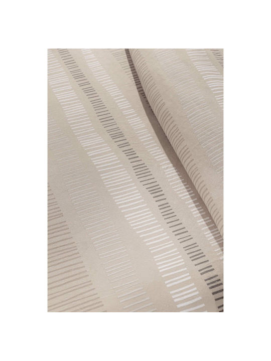 Guy Laroche Duvet Cover Set Cotton Queen with 2 Pillowcases 225x245 Nuvola Taupe