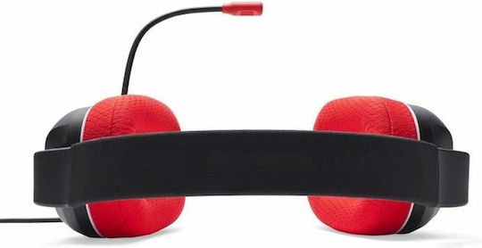 PowerA Mario Kart Over Ear Gaming Headset με σύνδεση 3.5mm Black/Red