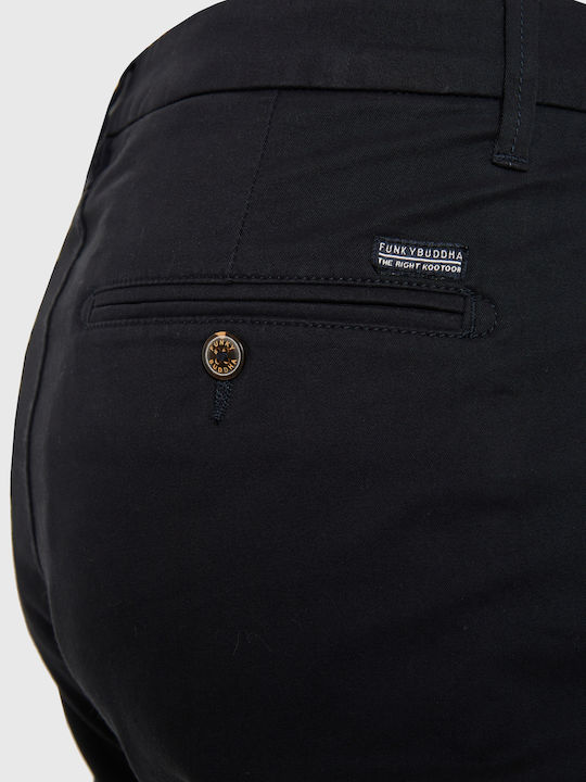 Παντελόνι Chino σε Κανονική Εφαρμογή Navy Blue