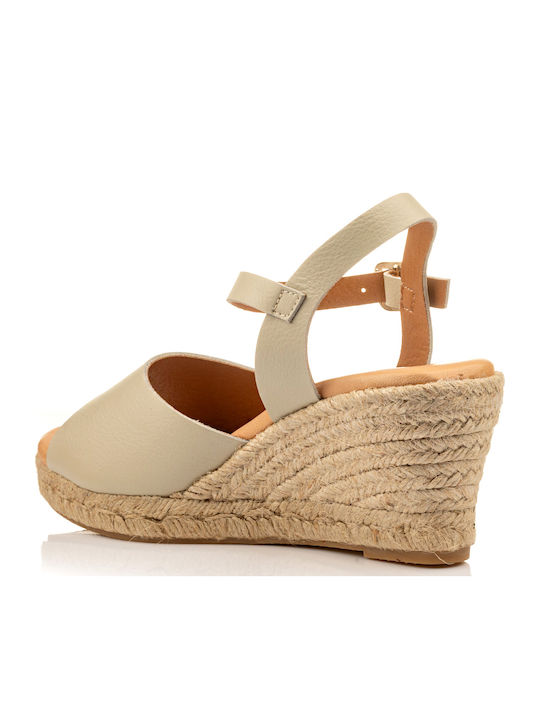 Damenplattformen im Espadrilles-Stil Gray