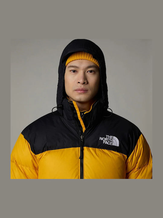 1996 Retro Nuptse Winter Jacke Summit Gold