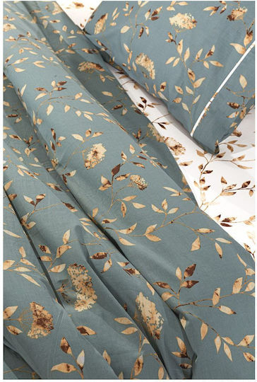 Guy Laroche Комплект Плик за Завивка Памучен Единичен с Калъфка 165x225 Victoria Golden