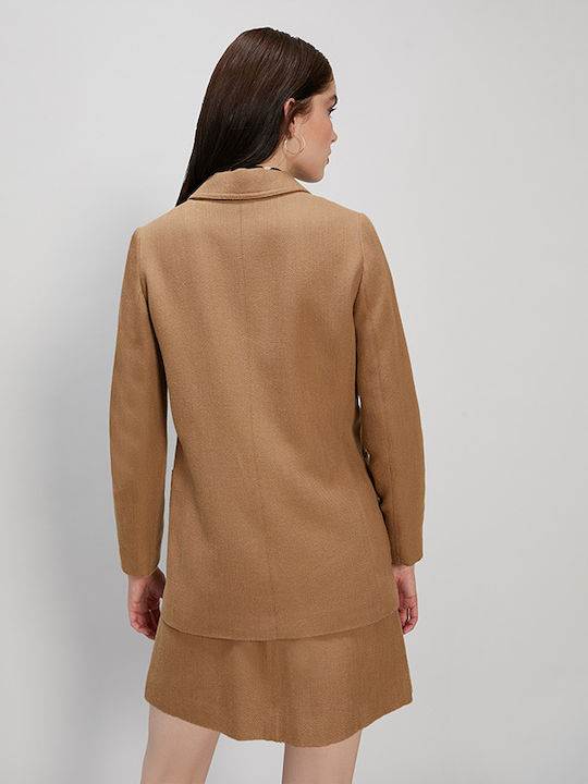 Pennyblack Wolle Frauen Camel Jacke