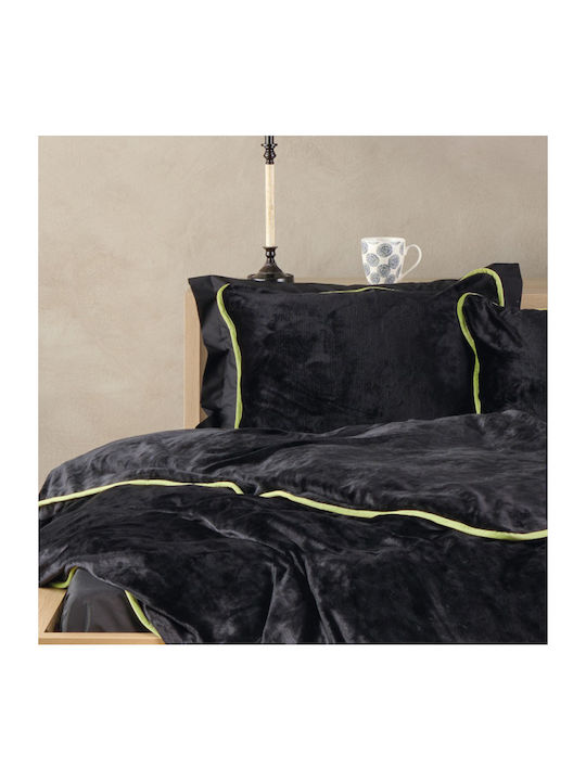 Kentia Duvet Cover Single 160x240 Ivanna 30 Black