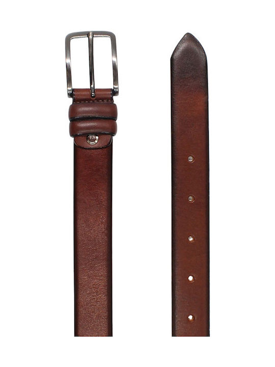 Bashaikov Χειροποιητη Δερματινη Ζωνη Cl-3049 Vvo12-brown