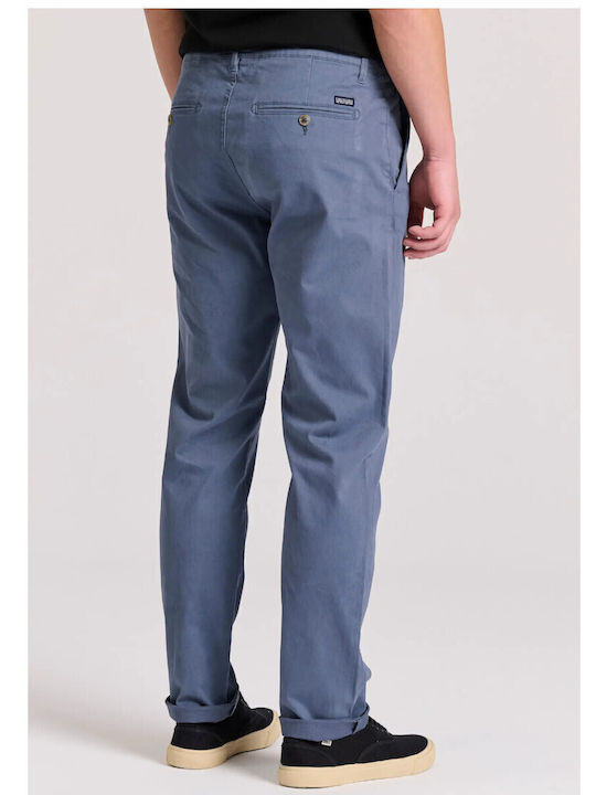 Trousers Chino Elastic in Regular Fit China Blue