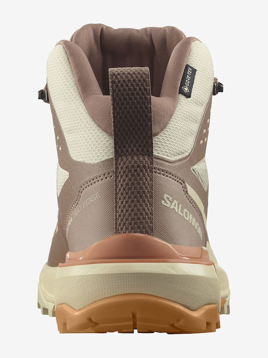 Salomon X Ultra 360 Edge Mid GTX Women's Waterproof Hiking Boots with Gore-Tex Membrane Brown
