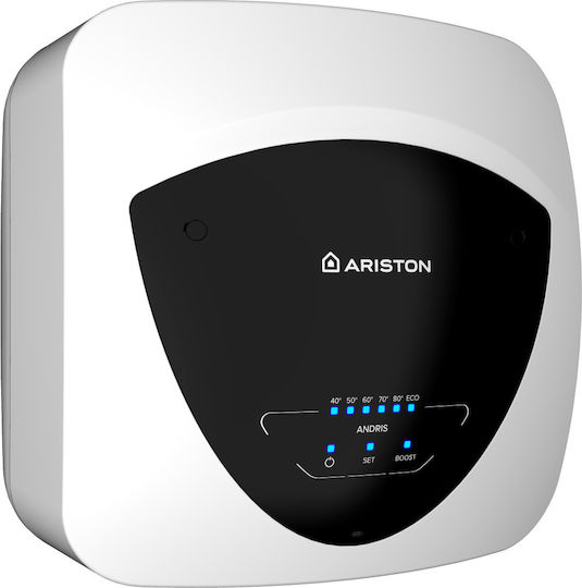 Încălzitor de apă electric Ariston Andris Elite Eu 10u/5 1.5kw cu afișaj LED pentru instalare sub chiuvetă