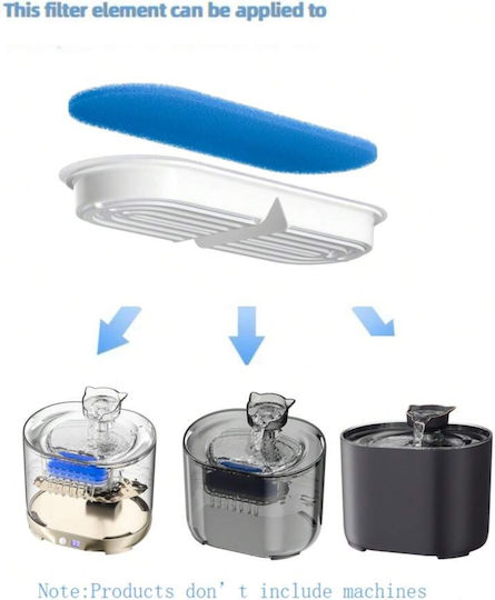 Refill Filter for Pet Waterer 4 Pieces