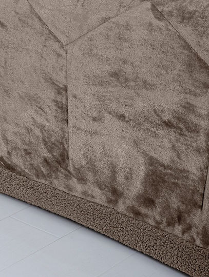 Guy Laroche Пухено Куинсайз 240x260бр Prisma Какао 780 г/м²Gsm
