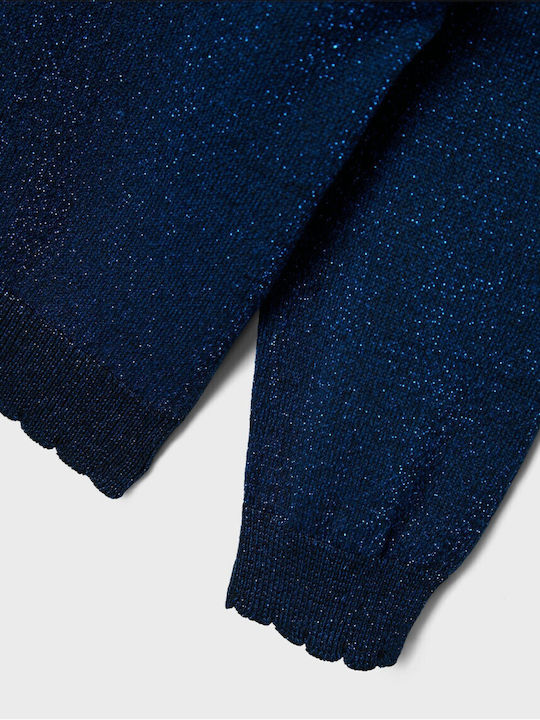 Kids Cardigan Knitted Blue