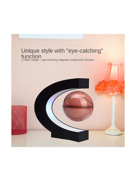 Floating Illuminated World Globe with Diameter 17.5cm