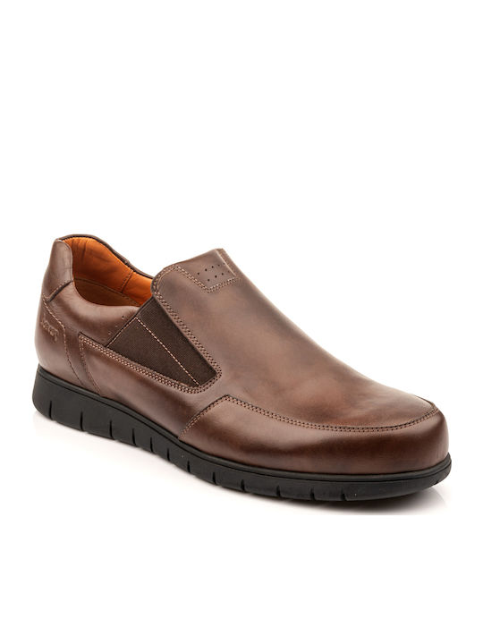 Leder Herren Freizeitschuhe Braun