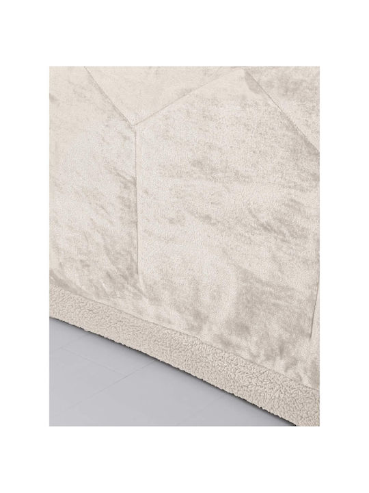 Guy Laroche Duvet Single 160x240cm Prisma Ivory 780Gsm