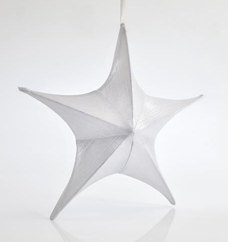 Eurolamp Crăciunesc Decorativ Suspendata Stea Alb 44x80buc 1buc
