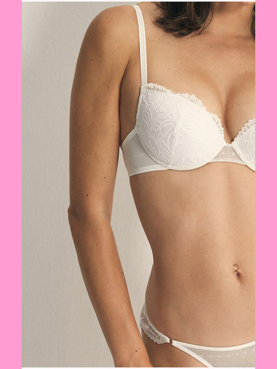 Promise Roser Samon Push Up Σουτιέν & String Σλιπ Z10860