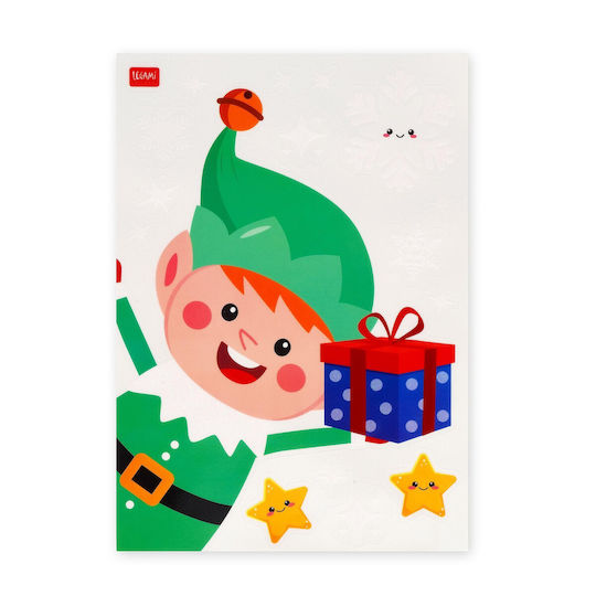 Legami Milano Christmas for Window with Design Άγιου Βασίλη