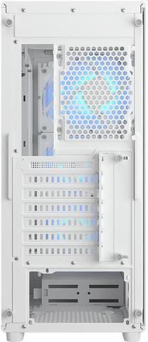 Cougar MX220 RGB Gaming Midi Tower Κουτί Υπολογιστή με Πλαϊνό Παράθυρο Λευκό