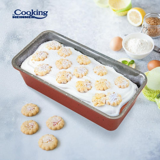 Heinner Aluminum Baking Pan with Ceramic Coating 14x30cm