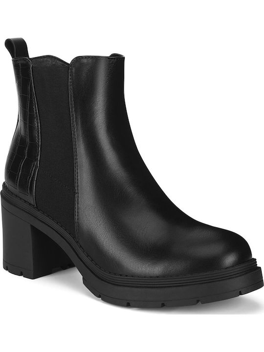 Stiefeletten Damen Schwarz