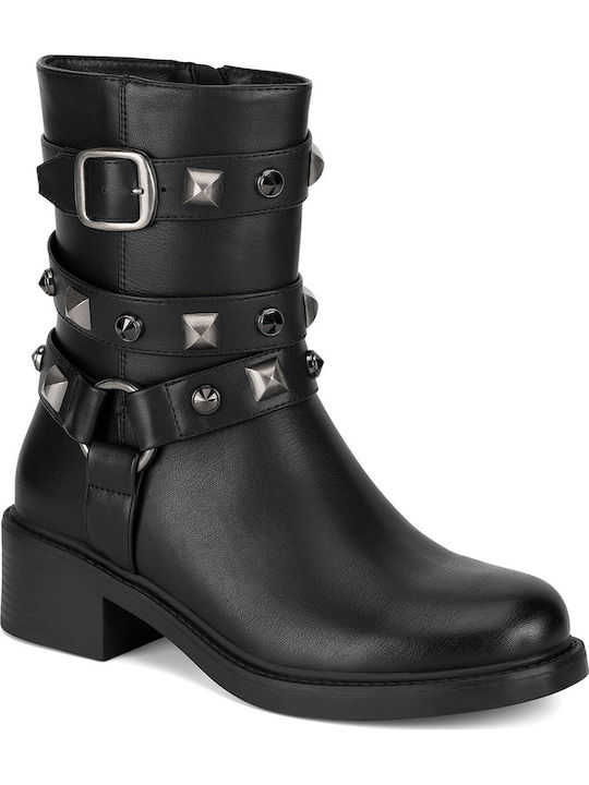 Stiefeletten Damen Schwarz