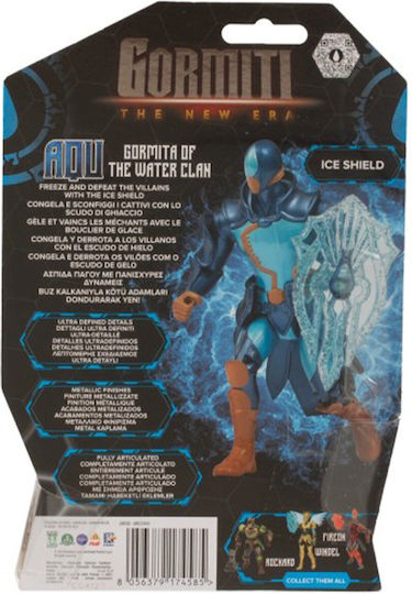 Action Figure The New Era Scion Gormiti Aqu for 5+ years Years 15cm.