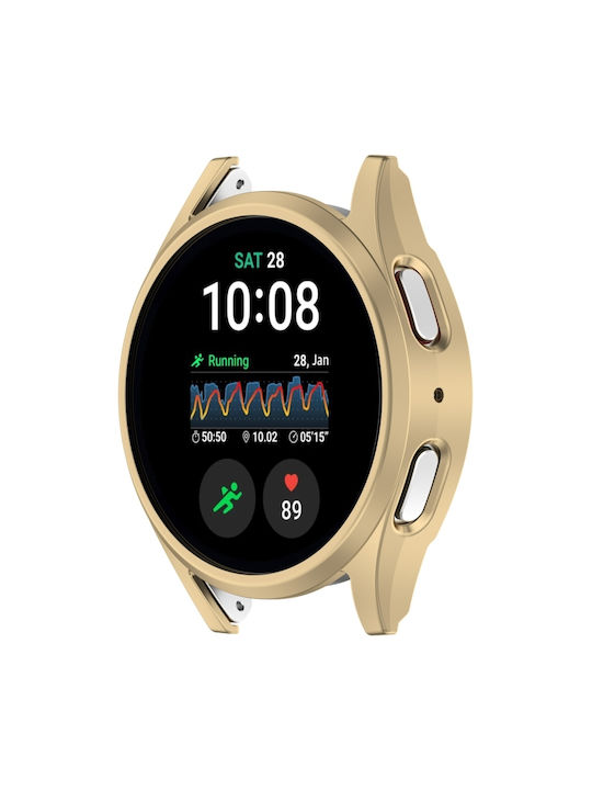 Husă de protecție Carcasă de Plastic în culoarea Auriu pentru Samsung Galaxy Watch 7 40mm