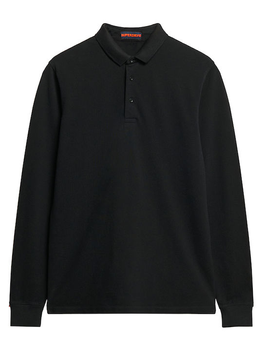 Superdry Polo Blouse Black