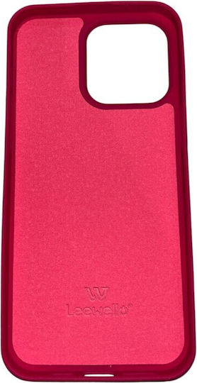 Leewello Back Cover Σιλικόνης 2mm Κόκκινο (Apple iPhone 14)